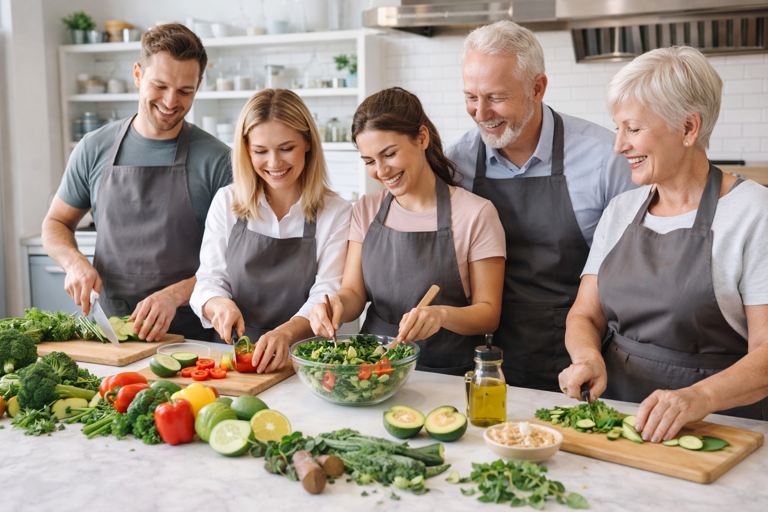 Főzőworkshop egészséges ételek