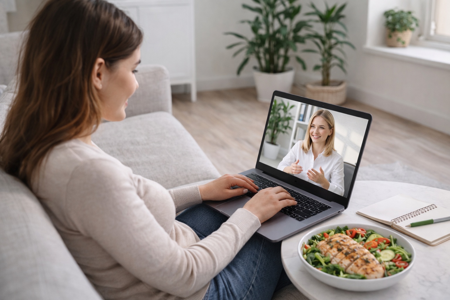 Online táplálkozási coaching